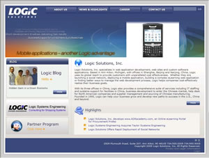 Logic Solutions home page